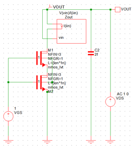 figure 21 simetrix p05 schematic dual nmos 7nm zds freq_response